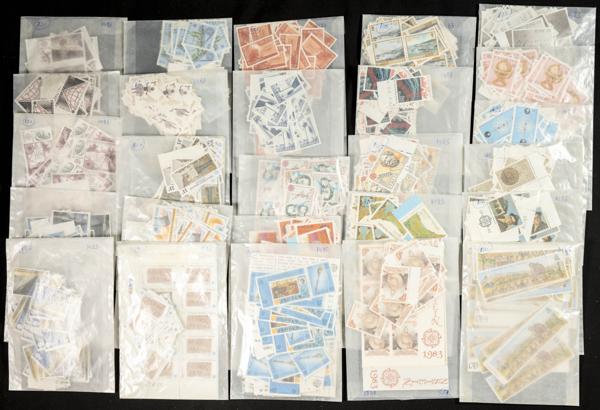 994 | Theme Europa. Sets and stamps stock