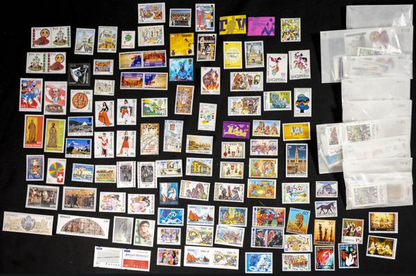 999 | Theme Europa. Sets and stamps stock