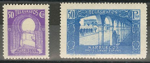 1058 | Marruecos. Telégrafos