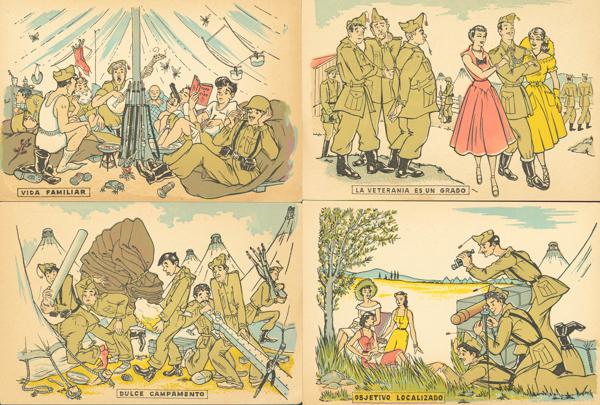 904 | Civil War. Nationalist Postcard