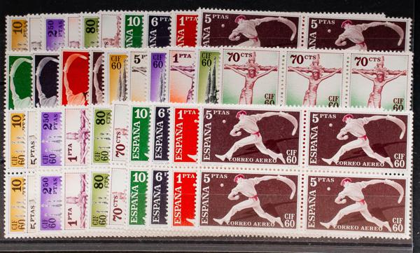 82 | Spanish Collection. Sets and stamps stock