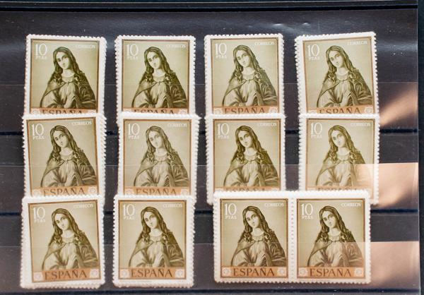 91 | Spanish Collection. Sets and stamps stock