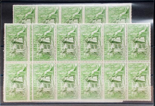 93 | Spanish Collection. Sets and stamps stock