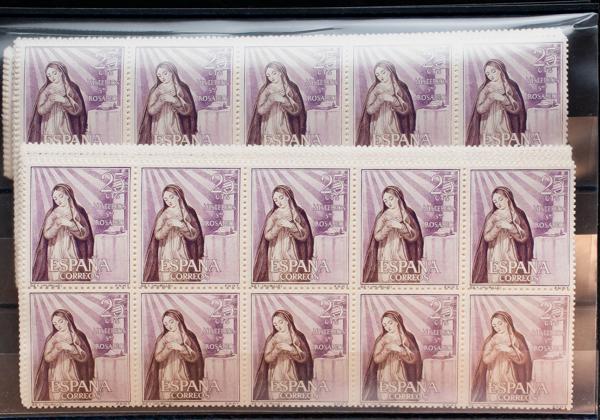 96 | Spanish Collection. Sets and stamps stock