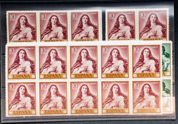 97 | Spanish Collection. Sets and stamps stock