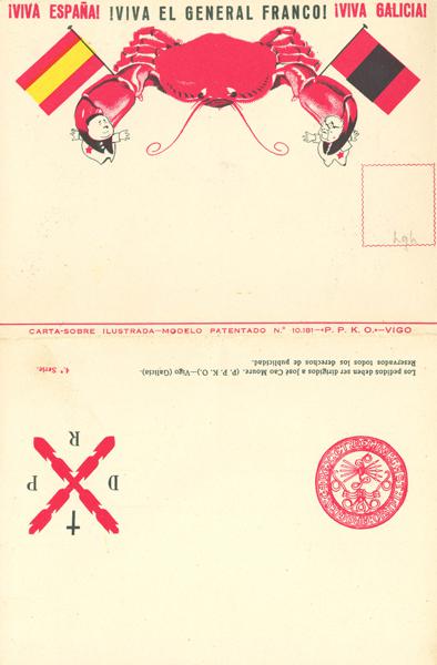 1171 | Guerra Civil. Tarjeta Postal Nacional