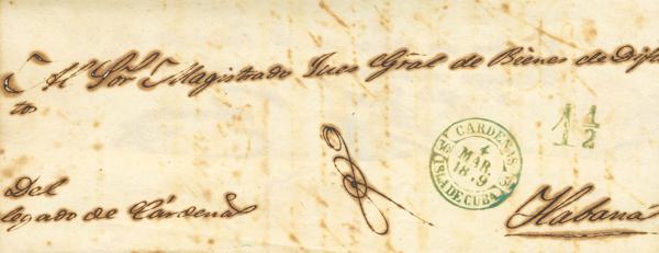 1527 | Cuba. Prefilatelia