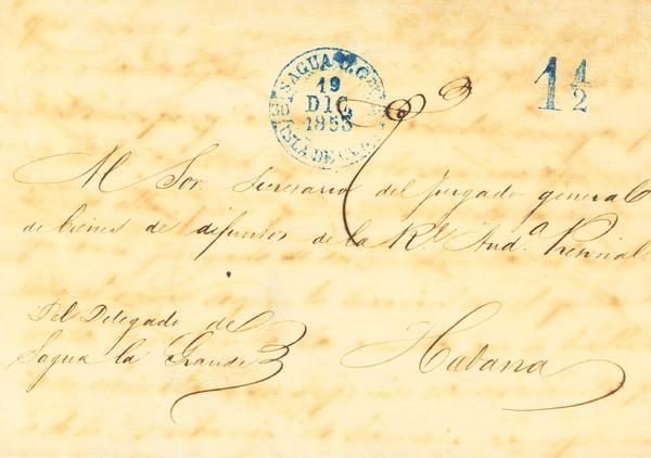 1537 | Cuba. Prefilatelia