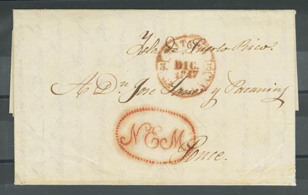 1752 | Puerto Rico. Prefilatelia