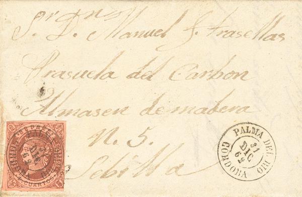 0000000929 - Andalusia. Postal History