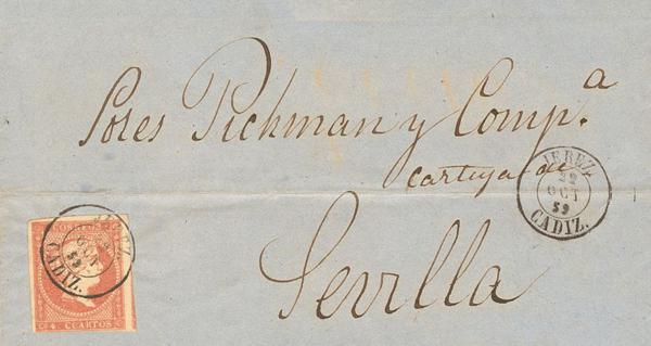 0000001482 - Andalusia. Postal History