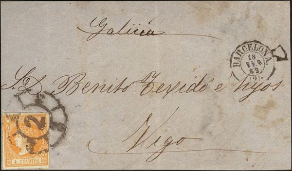 0000003033 - Cataluña. Historia Postal