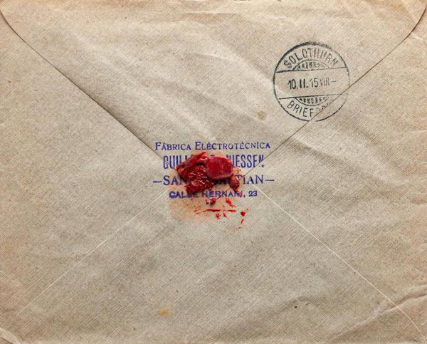 0000003206 - Spain. Alfonso XIII Registered Mail