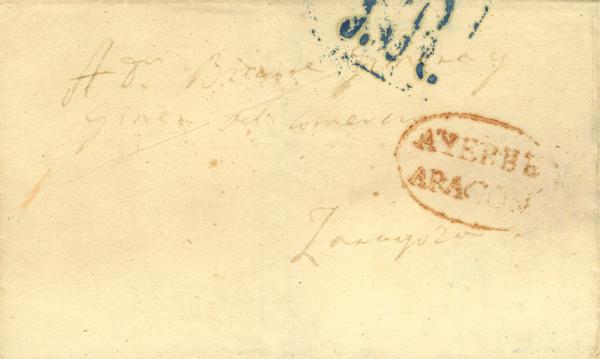 0000003880 - Aragón. Prefilatelia