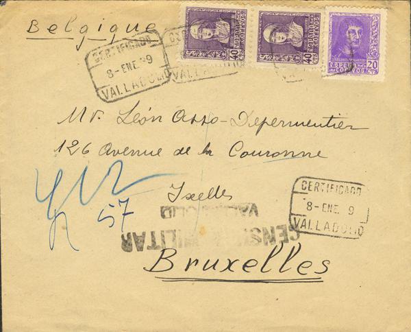 0000004308 - Zona Nacional. Bando Nacional Correo Certificado