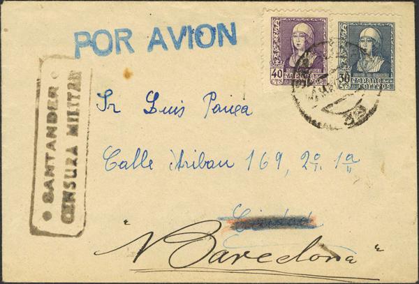 0000004470 - Zona Nacional. Bando Nacional Correo Aéreo