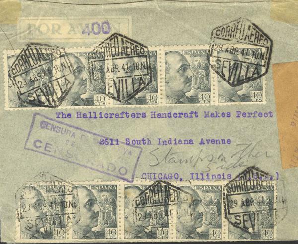 0000004610 - Spain. Spanish State Air Mail