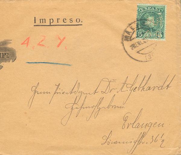 0000004669 - Andalusia. Postal History