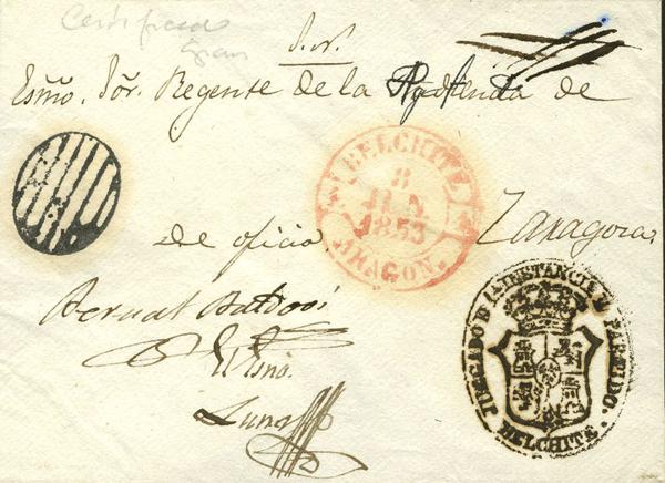 0000005600 - Aragón. Prefilatelia