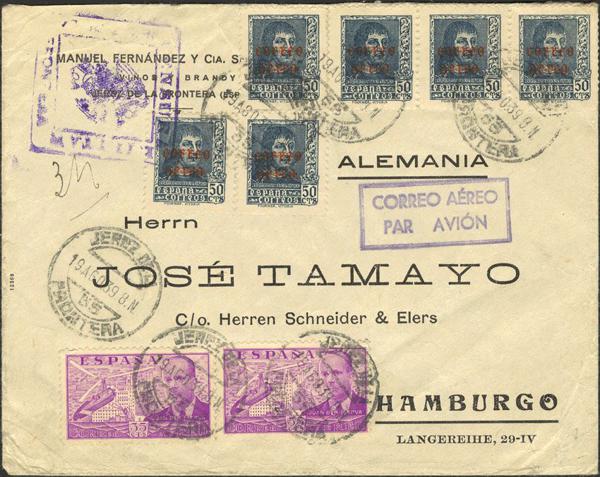 0000005888 - Zona Nacional. Bando Nacional Correo Aéreo