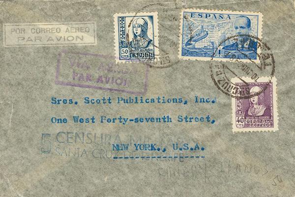 0000005890 - Spain. Spanish State Air Mail