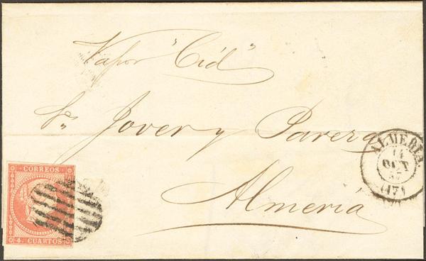 0000005974 - Andalusia. Postal History