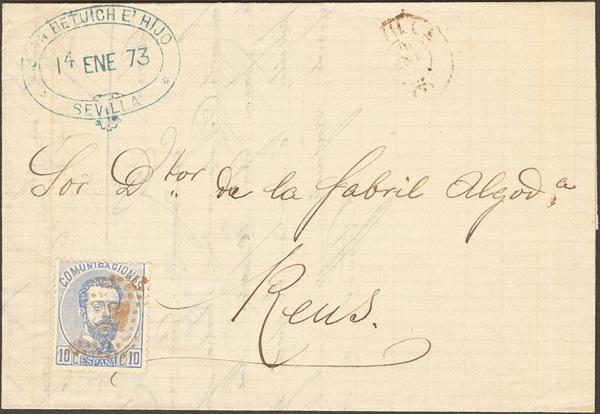 0000007271 - Andalusia. Postal History
