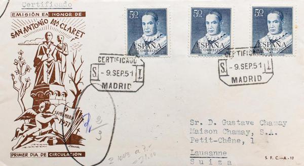 0000007943 - Sobre del Primer Día. 2º Centenario