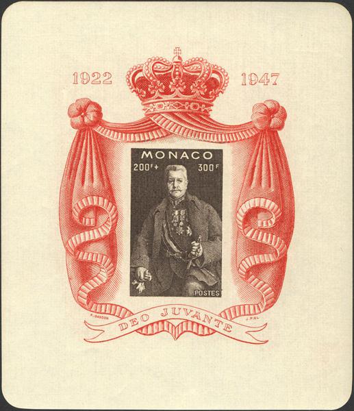 0000008054 - Mónaco. Hoja Bloque