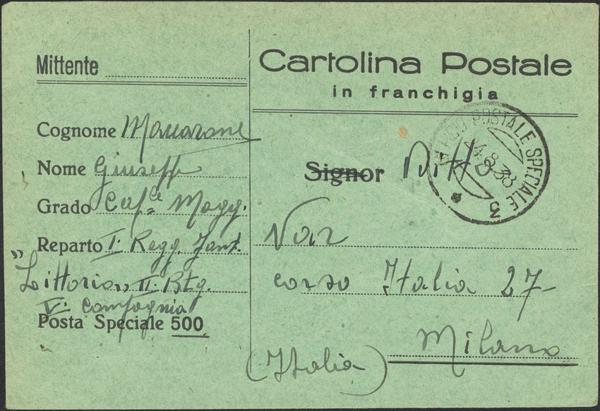 0000008910 - Zona Nacional. Voluntarios Italianos