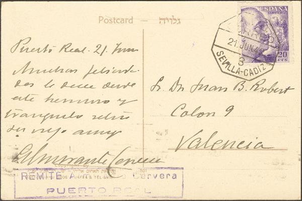 0000008922 - Andalusia. Postal History
