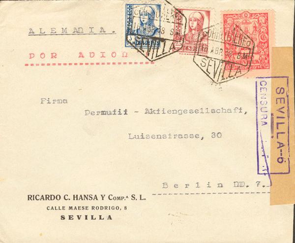 0000009098 - Andalusia. Postal History