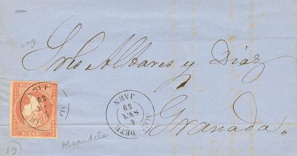 0000009213 - Andalusia. Postal History
