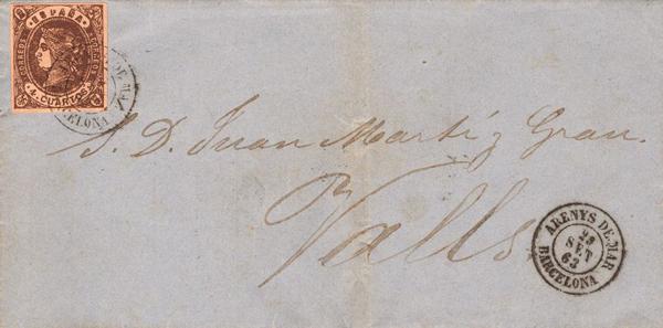 0000009231 - Cataluña. Historia Postal