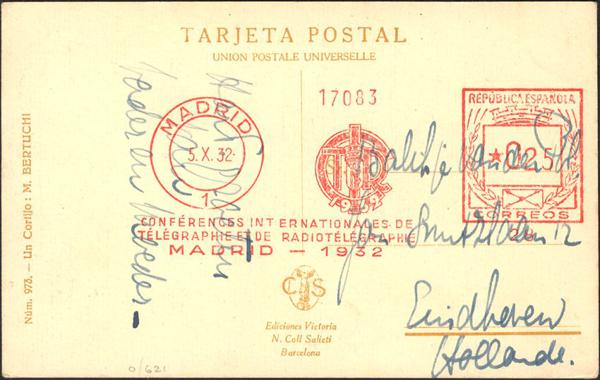 0000009331 - Other sections. Roller Postmark / Mechanical Franking