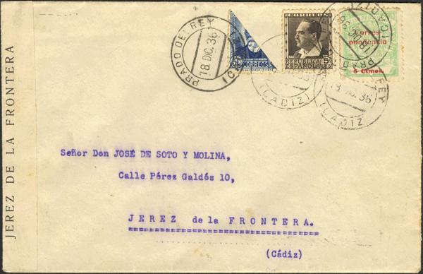 0000009373 - Zona Nacional. Censura Militar Bando Nacional