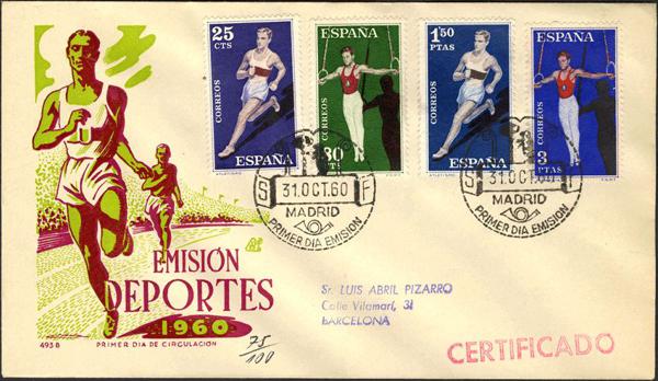 0000009570 - Sobre del Primer Día. 2º Centenario