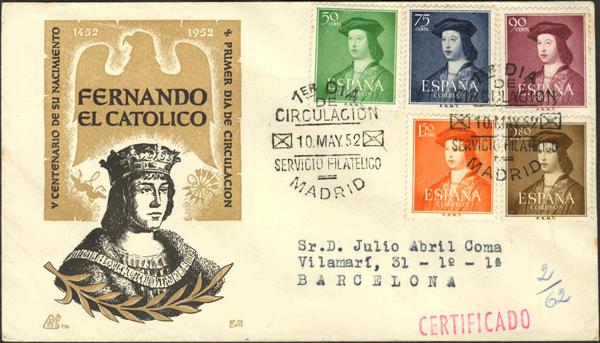 0000009675 - Sobre del Primer Día. 2º Centenario