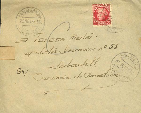 0000009927 - Zona Republicana. Bando Republicano