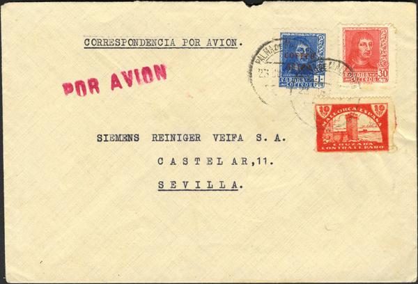 0000010026 - Zona Nacional. Bando Nacional Correo Aéreo