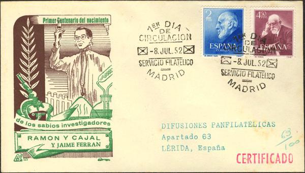 0000010070 - Sobre del Primer Día. 2º Centenario