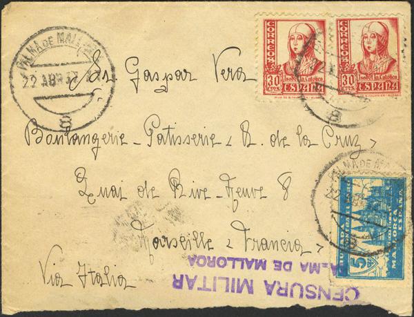 0000010212 - Zona Nacional. Censura Militar Bando Nacional