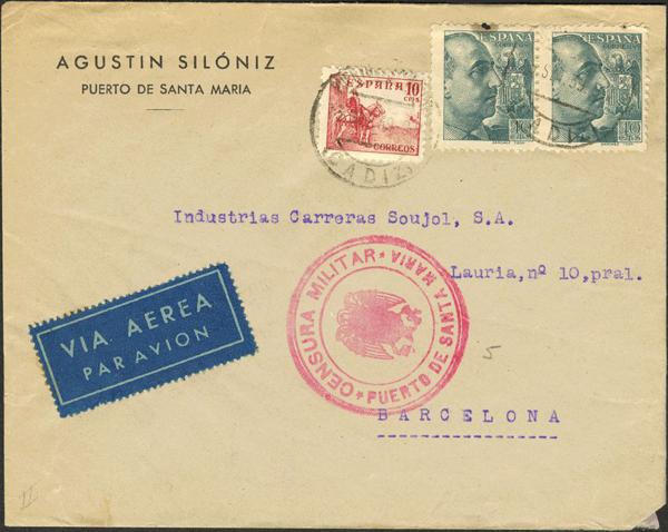 0000010256 - Zona Nacional. Censura Militar Bando Nacional