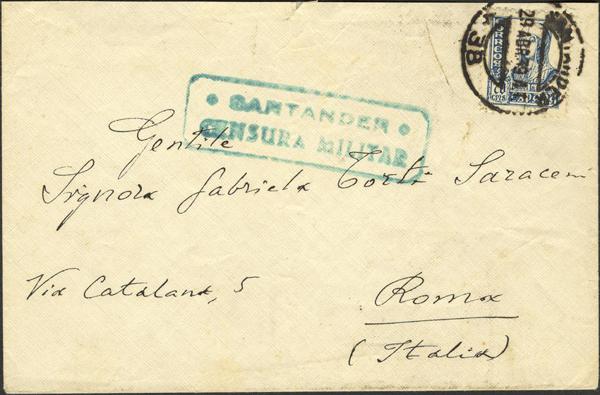 0000010445 - Zona Nacional. Censura Militar Bando Nacional