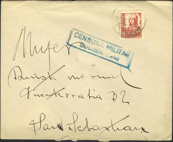 0000010449 - Zona Nacional. Censura Militar Bando Nacional