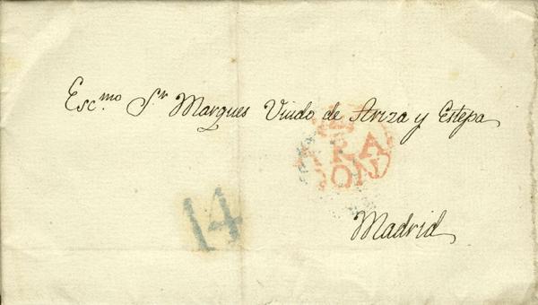 0000012429 - Aragón. Prefilatelia