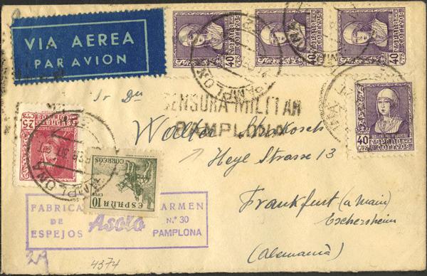 0000012454 - Spain. Spanish State Air Mail
