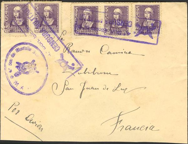 0000012479 - Zona Nacional. Censura Militar Bando Nacional