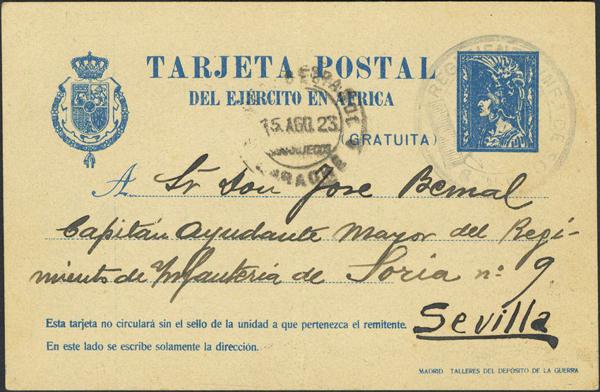 0000012757 - Entero Postal. Oficial