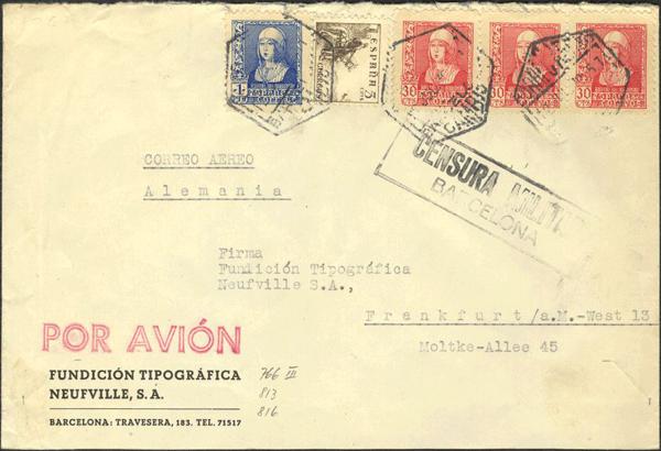 0000012795 - Spain. Spanish State Air Mail